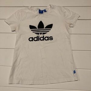 Adidas white t-shirt